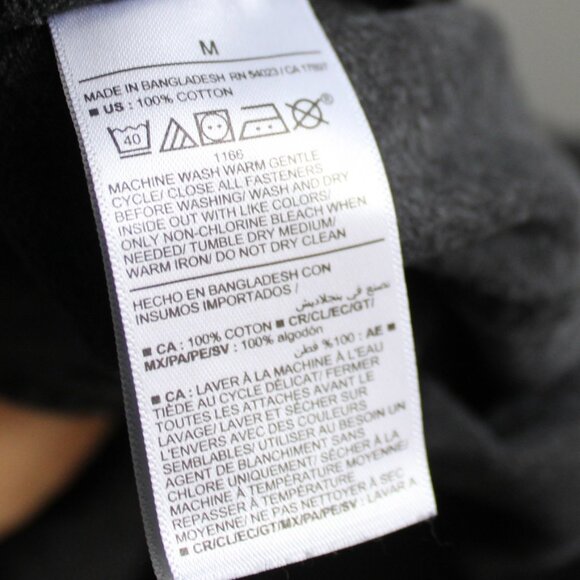 Old Navy Women's Black Slouchy Jean Denim Shortalls Overalls Size Medium - Picture 5 of 6